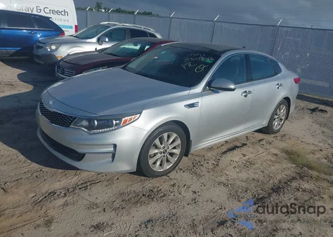 2017 Kia Optima Ex from USA, damaged, VIN 5XXGU4L36HG131055
